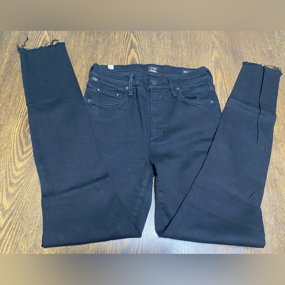 Citizens of Humanity Black Rocket High Rise Skinny Size 27 - Picture 2 of 7